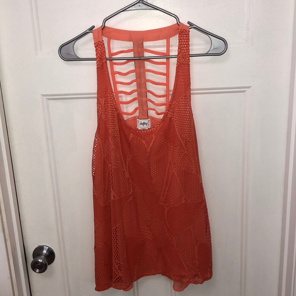 Beaded back tank